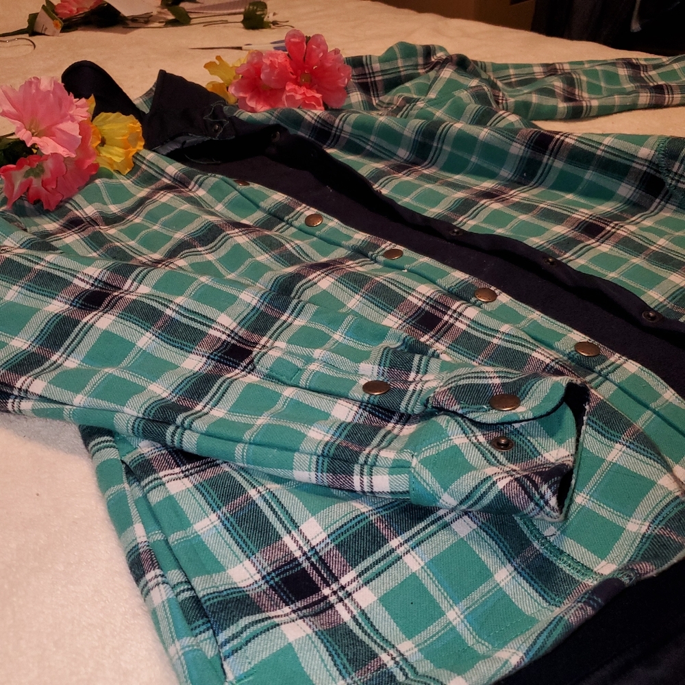 Orvis Plaid Jacket LG